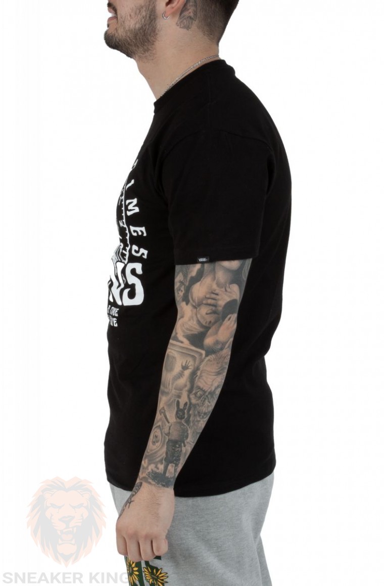 Футболка Vans Strange Time Short Sleeve T-Shirt  VN000040BLK
